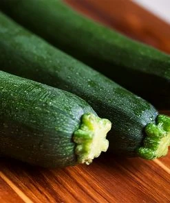 Roots Plants 3 Organic 'Green Bush' Courgette Plants Courgettes